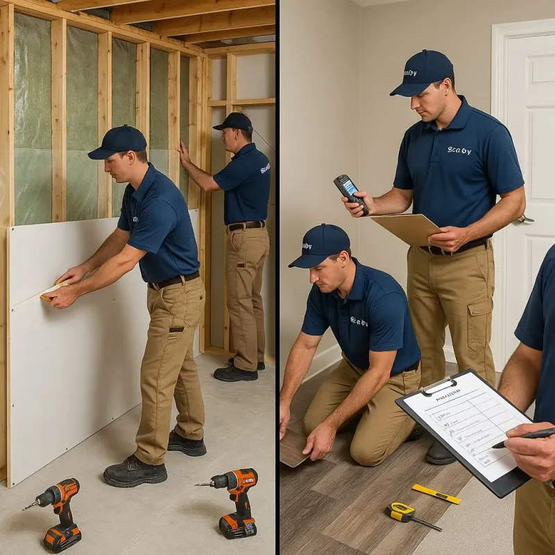 Repairs and Reconstruction process in Anza, CA