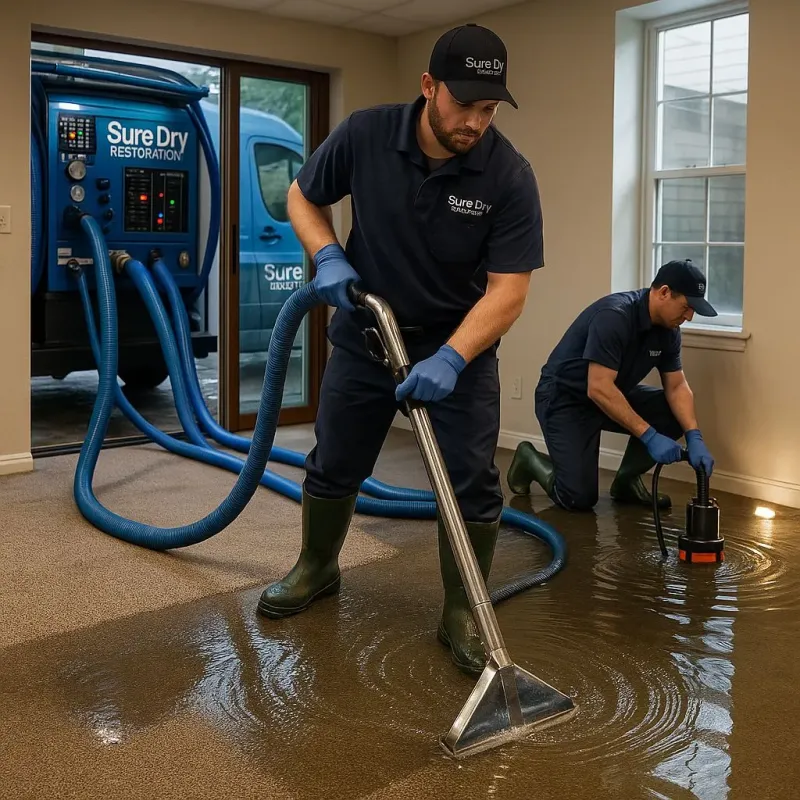 Water Extraction and Removal process in Anza, CA